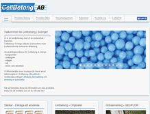 Tablet Screenshot of cellbetong.se